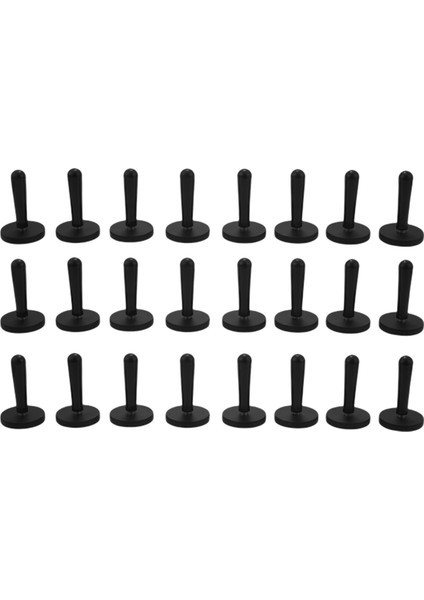 24PCS Araba Sargısı Siyah Tutucu Mıknatıs Tutucu Işaret Vinil, Araba Sarma ve El Sanatları Tabelası Vinil Araçlar Mıknatıslar (Yurt Dışından)