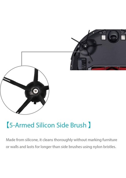 Xiaomi Roborock S7 S7 Max S7 Maxv T7S T7S Plus S6 S5 Max S50 S55 E35 E2 Robot Vakum Temizleyici Siyah (Yurt Dışından) fiyatları