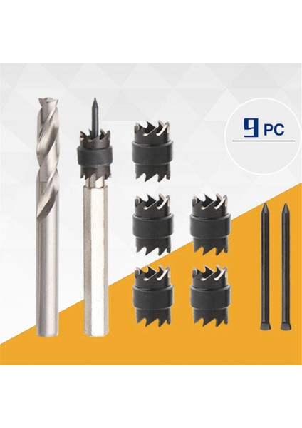 Kaynak Spot Çıkarma Matkap 9 Parçalı Yüksek Hızlı Çelik Nokta Kaynak Matkap Elektrik Alet Seti Dekorasyon Ankrajı Bit (Yurt Dışından) fiyatları