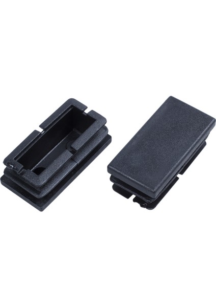 32 Pcs Siyah Plastik Dikdörtgen Kesme Uç Kapakları Ekler 20MM x 40MM (Yurt Dışından) fiyatları