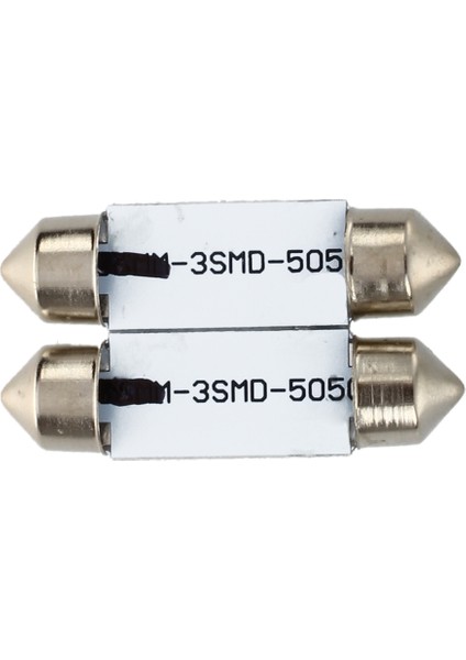 8x C5W 3 LED Smd 5050 36MM Xenon Beyaz Ampul Plaka Servis Festoons Dome Tavan Lambası Araba Işığı (Yurt Dışından) fiyatları