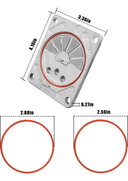 ZAC0032 Kompresör Valf Plakası Kiti Hava Kompresörlerini Değiştirin DAC-280 AC0032 889119 Valf Plakası Montajı (Yurt Dışından) fiyatları