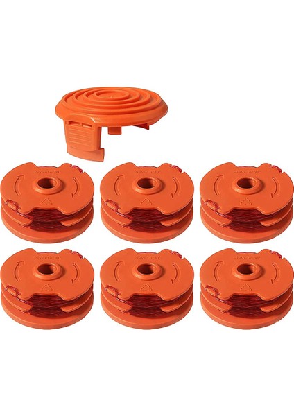 WA0007 / 50022833 Worx WG116 WG119 Kablolu Elektrikli Tel Düzelticiler Için Yedek Hat Giyotin Makarası, 16FT 0.065 Inç (Yurt Dışından)