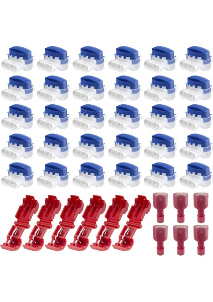 Robotik Çim Biçme Makineleri Için 36PCS Kablo Konnektörleri, Jel Dolgulu Su Geçirmez Bağlantı Kablosu Tel Konektörü (Yurt Dışından)