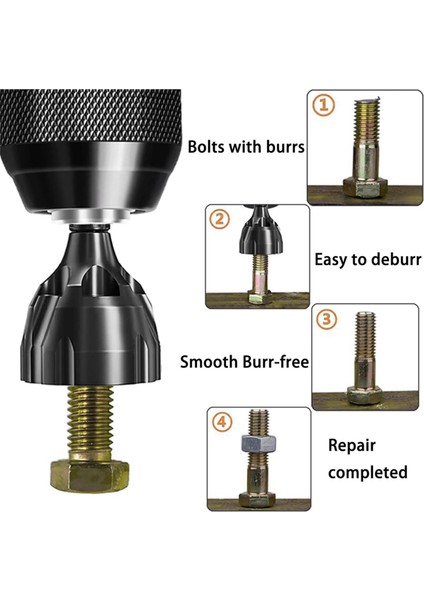 Tungsten Karbür Bıçağı ile Tüm Iş Parçacığı Deburring Aracı, Tapma Pahlama Matkap Ucu Ile, Çapak Aletlerini Kaldır 2 Paketi (Yurt Dışından) fiyatları