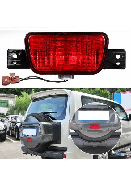 2x Araç Arka Yedek Lastik Lambası Kuyruğu Tampon Mitsubishi Pajero Montero 2007-2015 8337A068 (Yurt Dışından) modelleri