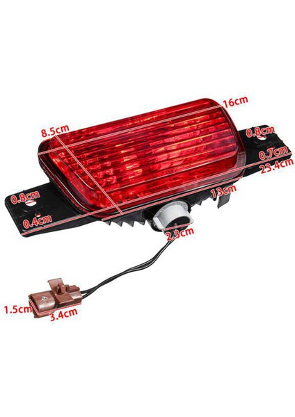 2x Araç Arka Yedek Lastik Lambası Kuyruğu Tampon Mitsubishi Pajero Montero 2007-2015 8337A068 (Yurt Dışından) fırsatları