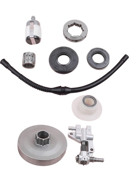 6x Debriyaj Zincirleri Jant Drum Yağ Pompası Solucan Dişlesi Çin Için 4500 5200 5800 45CC 5 Yağ Salonu Yakıt Filtre Hattı Şinat Tahtası (Yurt Dışından) fiyatları