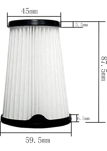 2 Electrolux Vakum Süpürge Aeg AEF150 Aksesuarlar Için Set Hepa Filtresi, A &amp; B (Yurt Dışından) modelleri