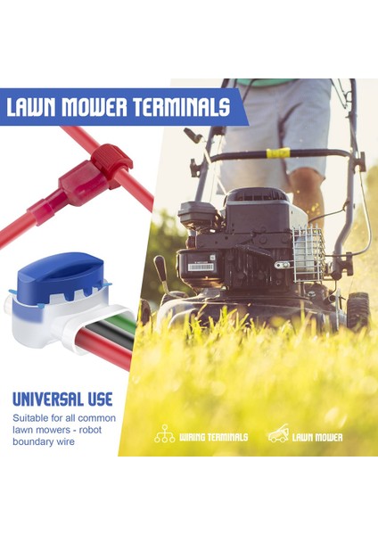 Robotik Çim Biçme Makineleri Için 36PCS Kablo Konnektörleri, Jel Dolgulu Su Geçirmez Bağlantı Kablosu Tel Konektörü (Yurt Dışından) fiyatları