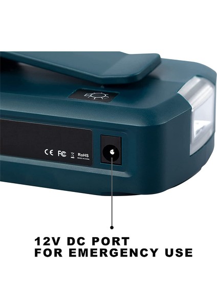 Makita Için ADP05 14.4V/18V Aslan Pil Usb/tip-C Dönüştürücü Bağlantı Noktası ile LED Işık Spot Işığı Dış Mekan Aydınlatması Makita Için (Yurt Dışından) fiyatları