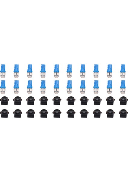 T10 194 168 LED Ampul PC194 PC195 PC160 PC168 Gösterge Paneli Gösterge Küme Gösterge Tablosu Ampul Buz Mavisi 20 Pcs (Yurt Dışından)