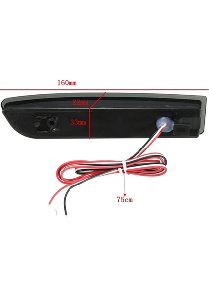 4x Araba LED Kaya Lıght Park Freni Toyota Avensis/alphard Mkı/rav4 A Için (Yurt Dışından) modelleri