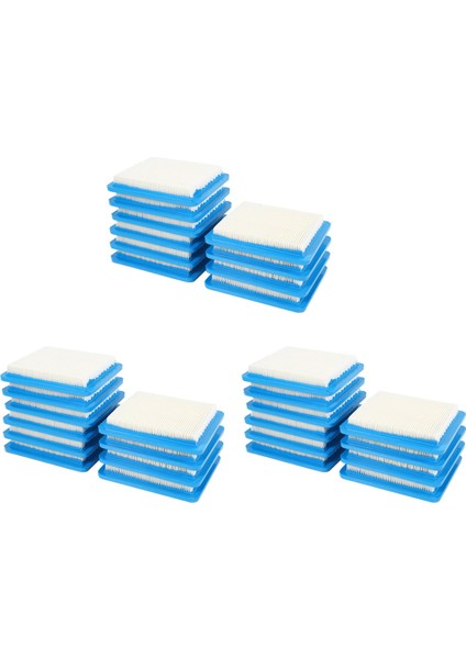 30 Paket 491588S Hava Filtresi Briggs Stratton Için Değiştir 491588 4915885 Düz Hava Temizleyici Kartuş Çim Biçme Makinesi Filtresi (Yurt Dışından)