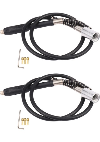 2 Set 42 Inç 107CM Kablolu Taşlama Dremel Power Rotary Için Elektrikli Esnek Esnek Mil (Yurt Dışından)