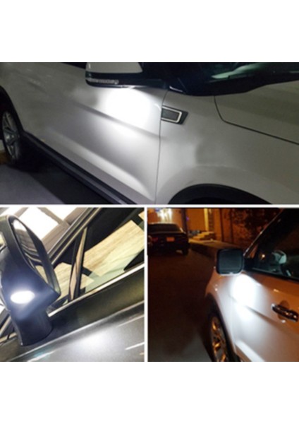 Araba 18 LED Yan Ayna Işığı Su Birikimi Altında Golf For Golf 5 Mk5 Mkv Passat B6 Jetta R32 Golf6 Varyant (Yurt Dışından) fırsatları