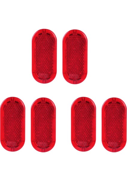 6pcs Kırmızı Iç Kapı Paneli Uyarı Polo Beetle Caddy Touran Için Işık Kapağı Reflektörü 6Q0947419 (Yurt Dışından) fiyatları