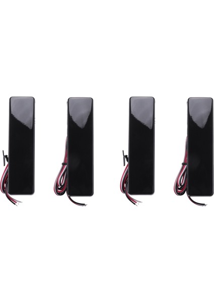 Renault Için Nissan Primastar Için Opel Vauxhall Vivaro Movano Için 4x Siyah Lens LED LED Tampon Reflektör Kuyruk Işıkları (Yurt Dışından)