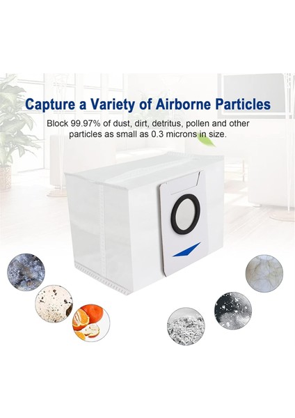 Ecovacs Için 27 Pcs T10 / T10 Plus / X1 Plus Robot Vakum Süpürge Parçaları Ana Yan Fırça Hepa Filtre Mop Rag Tuz Torbası (Yurt Dışından) fırsatları