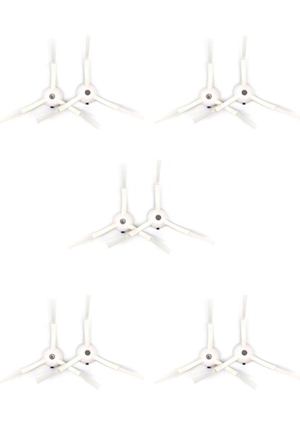 10PCS Robot Elektrikli Süpürge Yan Fırça Kafa Aksesuarları Xiaomi Yedek Parçaları Için (Yurt Dışından)