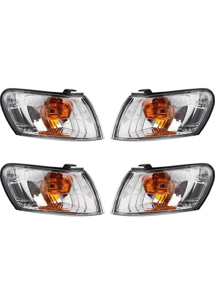 2 Çift Araba Ön Köşe Lamba Toyota Corolla AE100 AE101 E100 1993 1994 1995 1996 1997 Sinyal Lambası (Yurt Dışından)