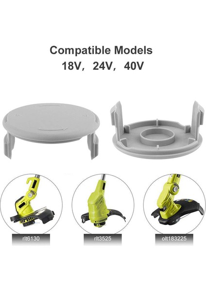 12 Paket AC14HCA Mukaye Kapı, Ryobi One+ 18V, 24V, 40V Kablosuz Düzelticiler Için Yedek Makara Kapağı (Yurt Dışından) fiyatları