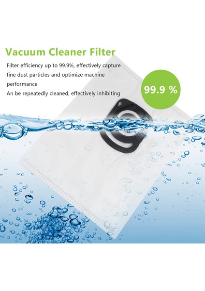 6 Pcs Rowenta Sessizlik Kuvvetleri Için Toz Torbaları 4A ZR200540 RO64XX Vagur Seerler Filtre Bolsa De Basura Parksıde Bpfıre (Yurt Dışından) fırsatları