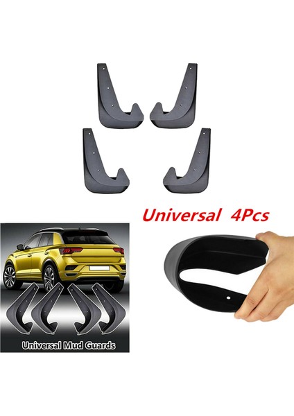 8pcs Universal Mud Fleps Mudguards Sıçrama Muhafızları Araba Suv Sedan Toyota Honda Ford Nissan-Bmw-Mercedes Audı (Yurt Dışından) fırsatları