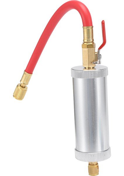 Boya Enjektörü Klima Araç Yağı Enjeksiyon R12 R134A R22 Boya Enjeksiyonu 2 Ons Saf Sıvı Soğutucu Dolgu Tüpü Kırmızı (Yurt Dışından)