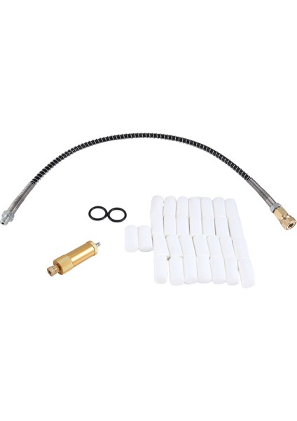 Hava Kompresörü Yüksek Basınçlı El Pompası Filtre Su-Yağ Ayırıcı Hızlı Konektör Filtreleme Pamuk Elemanları 30MPA, Altın (Yurt Dışından) modelleri