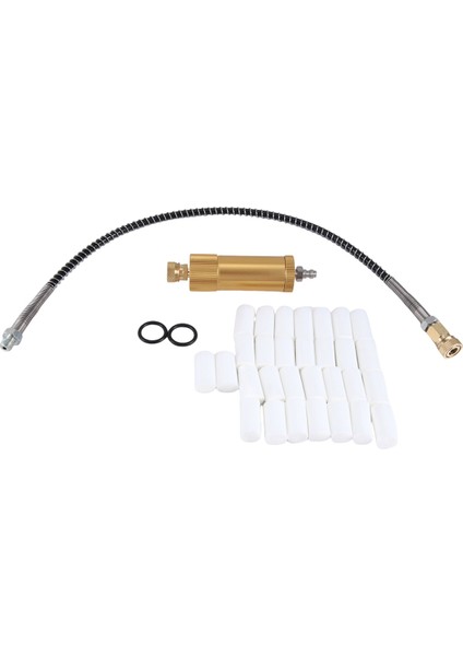 Hava Kompresörü Yüksek Basınçlı El Pompası Filtre Su-Yağ Ayırıcı Hızlı Konektör Filtreleme Pamuk Elemanları 30MPA, Altın (Yurt Dışından) indirimleri