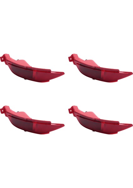 4x Araba Tamponu Sol Arka Lamba Sisi Ford Fiesta Mk7 2008-2012 Için (Yurt Dışından)