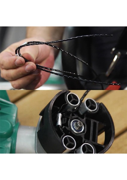 80PCS F016800431 Bosch Afs Için Kesme Hattı 23-37 Ekstra Güçlü Çim Döşeme Makara Hattı Fırça Kesici Iplik Hattı 37CM (Yurt Dışından) fiyatları