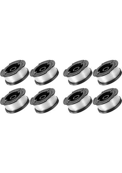 8 Pcs Çizgi Dize Düzeltici Çok Fonksiyonlu Otomatik Ot Çim Döşeme Yapma Makarası Siyah+Decker AF-100-3ZP (Yurt Dışından)