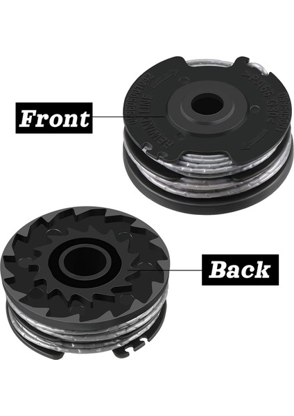 Yabani Ot Yiyen Çift Çizgi String Düzeltici Yedek Makara Greenworks 2900719,20FT 0.065INCH (8 Makara + 2 Kapağı) (Yurt Dışından) indirimleri