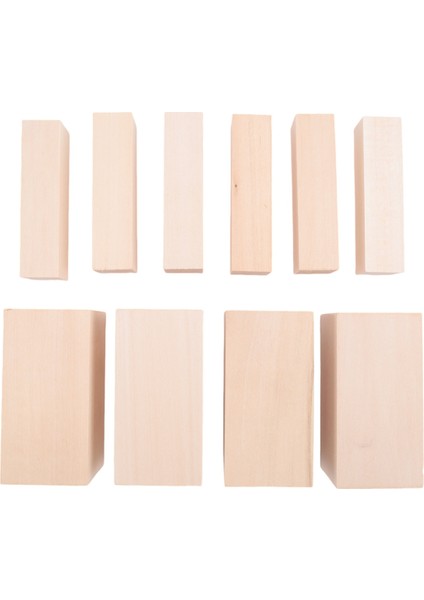Basswood Oyma Blokları Oyma Ahşabı Bass Wood Oyma Için 10 Adet - El Sanatları Için Yontma Ahşabı Ahşap Oyma Kiti Ahşap (Yurt Dışından) fırsatları