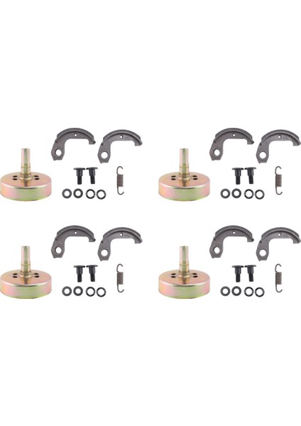 4x 9t Honda Için Debriyaj Kiti GX31 GX35 1.3hp Küçük Motor Fırçası Kesici Çim Düzeltici Parçaları (Yurt Dışından)