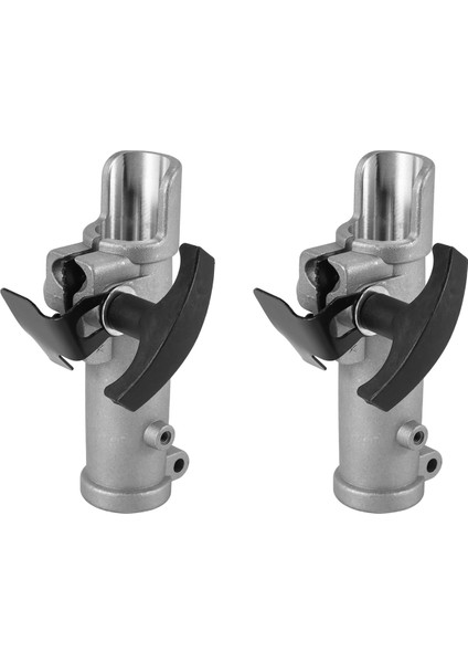 2x Mil Konnektörü Birleştirme Kelepçesi, Çim Biçme Fırçası Sulama Hedge Düzeltici Fırça Kesici Aksesuarları 26MM 9 Spline (Yurt Dışından)