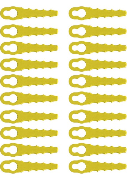 40 Adet Çim Biçme Makinesi Yedek Plastik Çim Biçme Makinesi Bıçakları Birçok Kez Plastik Çim Biçme Makinesi Bıçakları (Yurt Dışından) modelleri