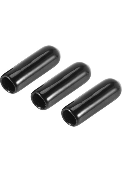 200PCS Kauçuk Uç Kapaklar 4mm Kimlik Pvc Yuvarlak Tüp Cıvatası Kapak Vidalı Iplik Koruyucular Siyah (Yurt Dışından) fiyatları