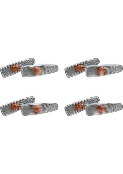 Mitsubishi Lancer Mirage Rvr Için 8x Yan Gösterge Turn Sinyal Işık Çifti 2008-2017 8351A047 (Yurt Dışından)