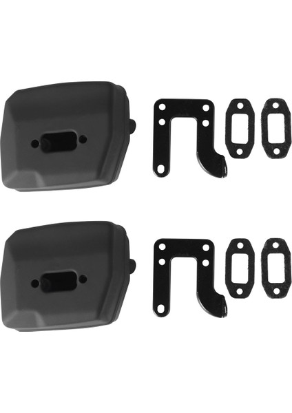 Husqvarna Için Destek Contası Plakalı 2x Montajlı Egzoz Susturucu 61 66 162 266 268 272 Chainsaws 503476901 503406402 (Yurt Dışından)