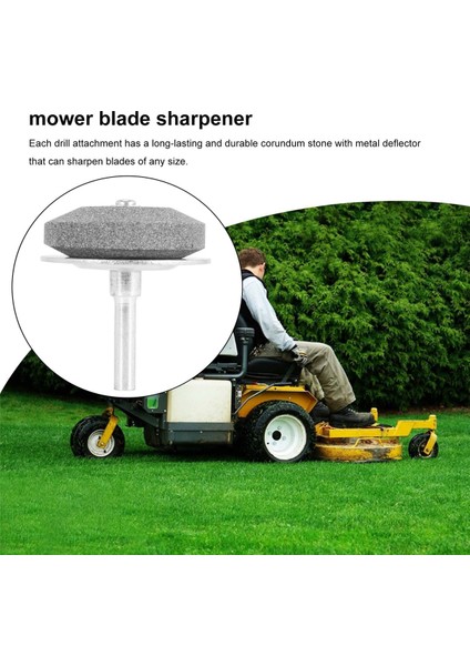 Çim Biçme Biçme Makinesi Bıçağı Keskinleştirme Alet Tatbikatı Ekleme Sihir Etme Kiti Çim Biçme Makinesi Bıçakları Güç ve El Matkabı Için Keskinleştirme (Yurt Dışından) fırsatları