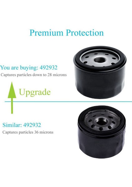 4x 696854 Briggs ve Stratton Için 492932 492932S, John Deere AM125424, Kawasaki 49065 7007, Çim Biçme Makinesi Aksesuarları (Yurt Dışından) indirimleri