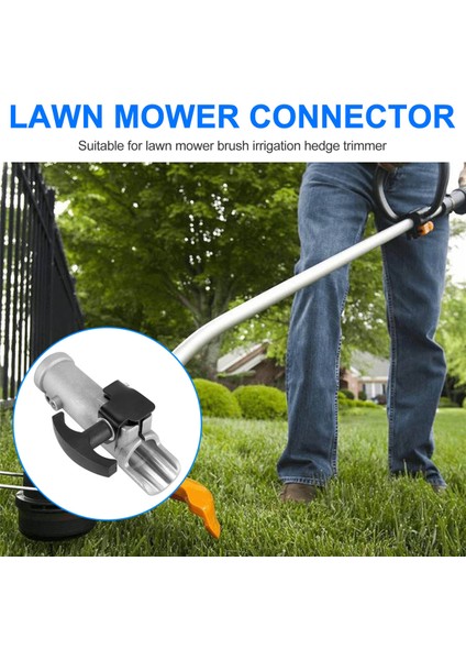 Şaft Konnektörü Birleştirme Kelepçesi, Çim Biçme Fırçası Sulama Hedge Düzeltici Fırça Kesici Aksesuarları 26MM 7 Spline (Yurt Dışından) fırsatları