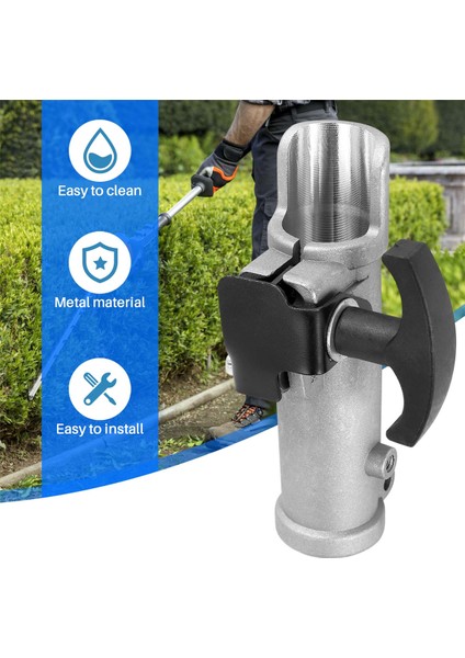 Şaft Konnektörü Birleştirme Kelepçesi, Çim Biçme Fırçası Sulama Hedge Düzeltici Fırça Kesici Aksesuarları 26MM 7 Spline (Yurt Dışından) indirimleri