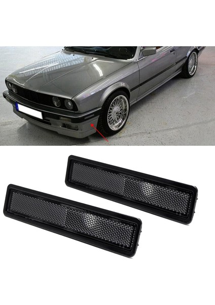 Bmw Için 2x Araç Yan Işaretçi Işıkları E30 E32 E32 E34 318I 325I Araba Sol Sağ Yan Dönüş Sinyal Markeri Işığı 63141377849 B (Yurt Dışından) modelleri