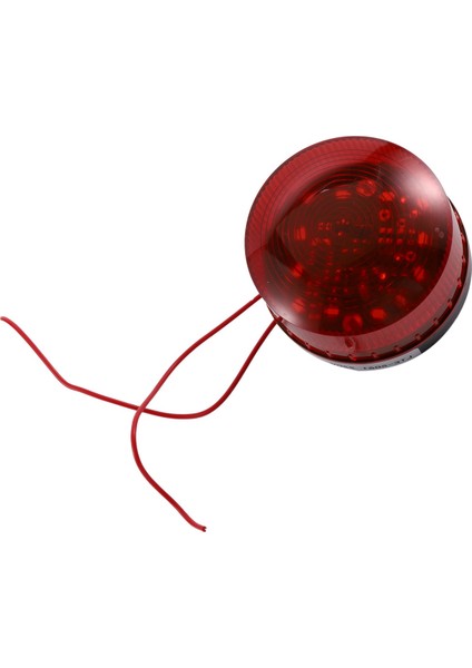 10X Ac 220V Endüstriyel LED Flaş Flaş Işık Kaza Uyarı Lambası Kırmızı LTE-5061 De (Yurt Dışından) fırsatları