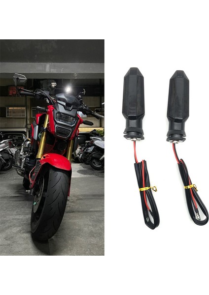 4x Motosiklet Turn Sinyalleri Honda CB125R CB250R CB300R CB650R CBR650R ADV150 ADV350 Füme (Yurt Dışından) modelleri