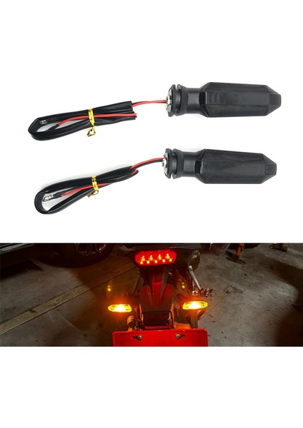 4x Motosiklet Turn Sinyalleri Honda CB125R CB250R CB300R CB650R CBR650R ADV150 ADV350 Füme (Yurt Dışından) indirimleri